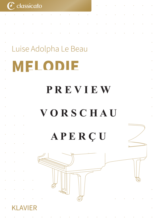 Produktgalerie: Seite 2 von 7 Melodie - Nr. 3 aus Drei Klavierstücke op. 1 , , Klavier Solo