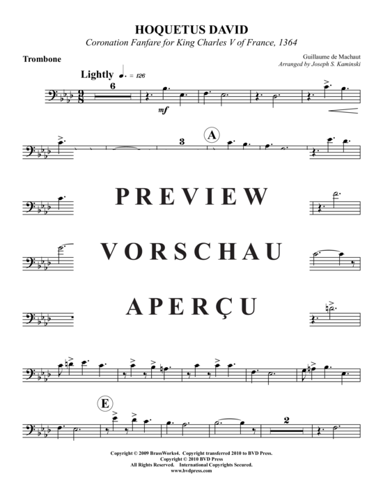 Produktgalerie: Seite 9 von 16 Hoquetus David , , (Blechbläserquintett)