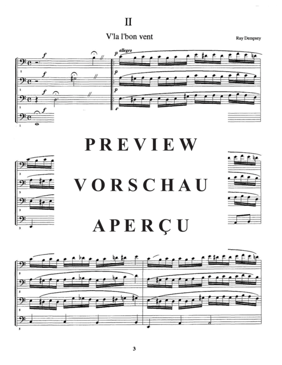 Product gallery: Page 7 of 21 French Suite (Quatre Chansons) , ,  (Tuba Quartett EETT)