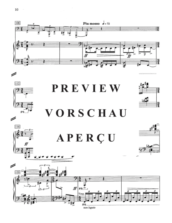 Produktgalerie: Seite 14 von 21 Concerto (Piano Reduction) , , Tuba und Klavier