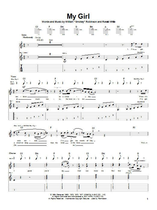 Product gallery: Page 1 of 1 My Girl, The Temptations