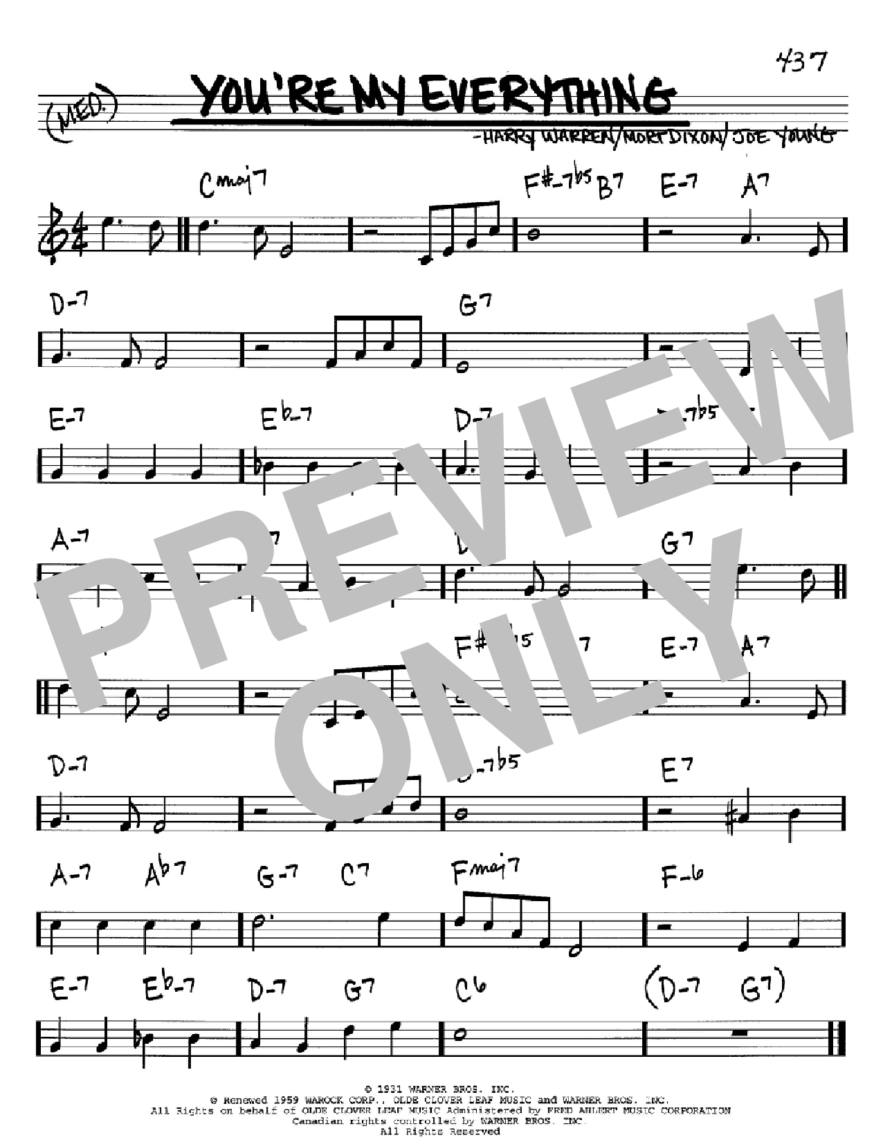 Produktbild zu: You're My Everything