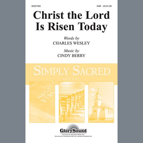 cover: Christ The Lord Is Risen Today, Cindy Berry