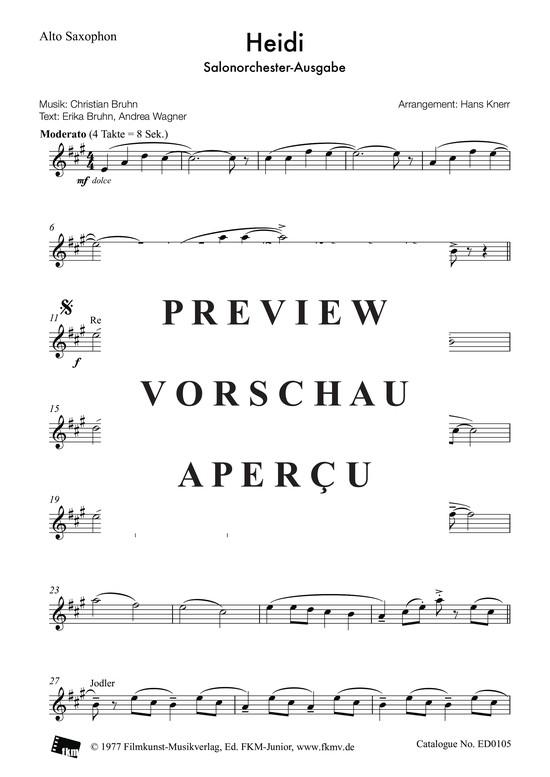 Product picture to: Heidi: AltsaxophonGitti und Erika