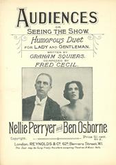 cover: Audiences (Or Seeing The Show), Fred Cecil, Gesang, Klavier