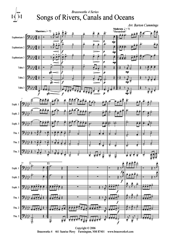 Product picture to: Songs of Rivers, Canals and Oceans Verschiedene Verfasser