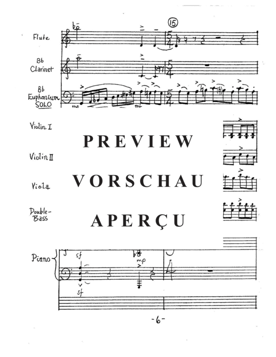 Produktgalerie: Seite 10 von 21 Euphonism-a divermento-concertino , , (Gemischtes Ensemble + Euphonium Solo)