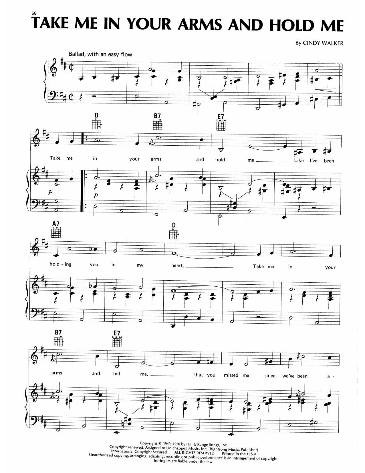 Produktbild zu: Take Me In Your Arms