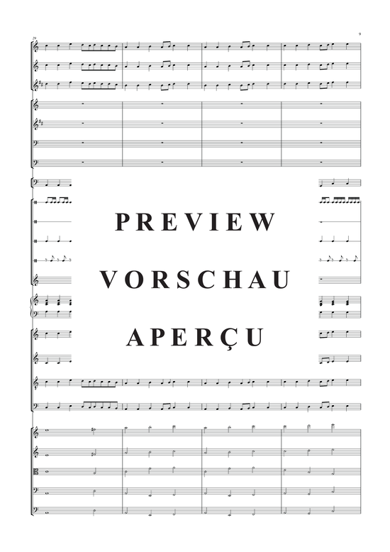 Produktgalerie: Seite 12 von 21 König der letzten Tage - Gloria: Partitur, , Orchester + Chor