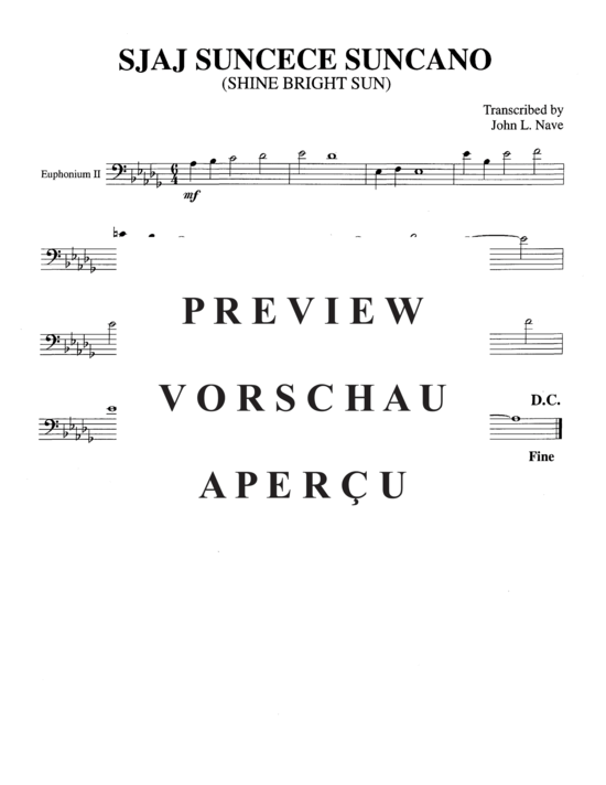 Product gallery: Page 8 of 11 Sjaj Suncese Suncano (Tuba Quintett EEE(T) , , TT)