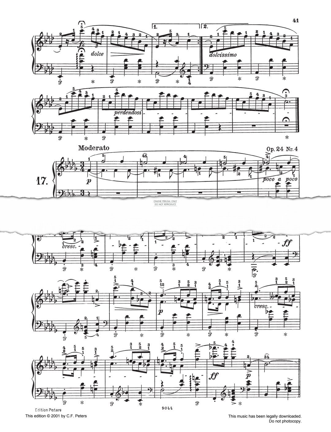 Produktbild zu: Mazurkas Op. 24 No. 4
