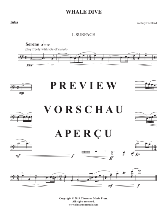 Product gallery: Page 3 of 6 Whale Dive , , (Tuba Solo)