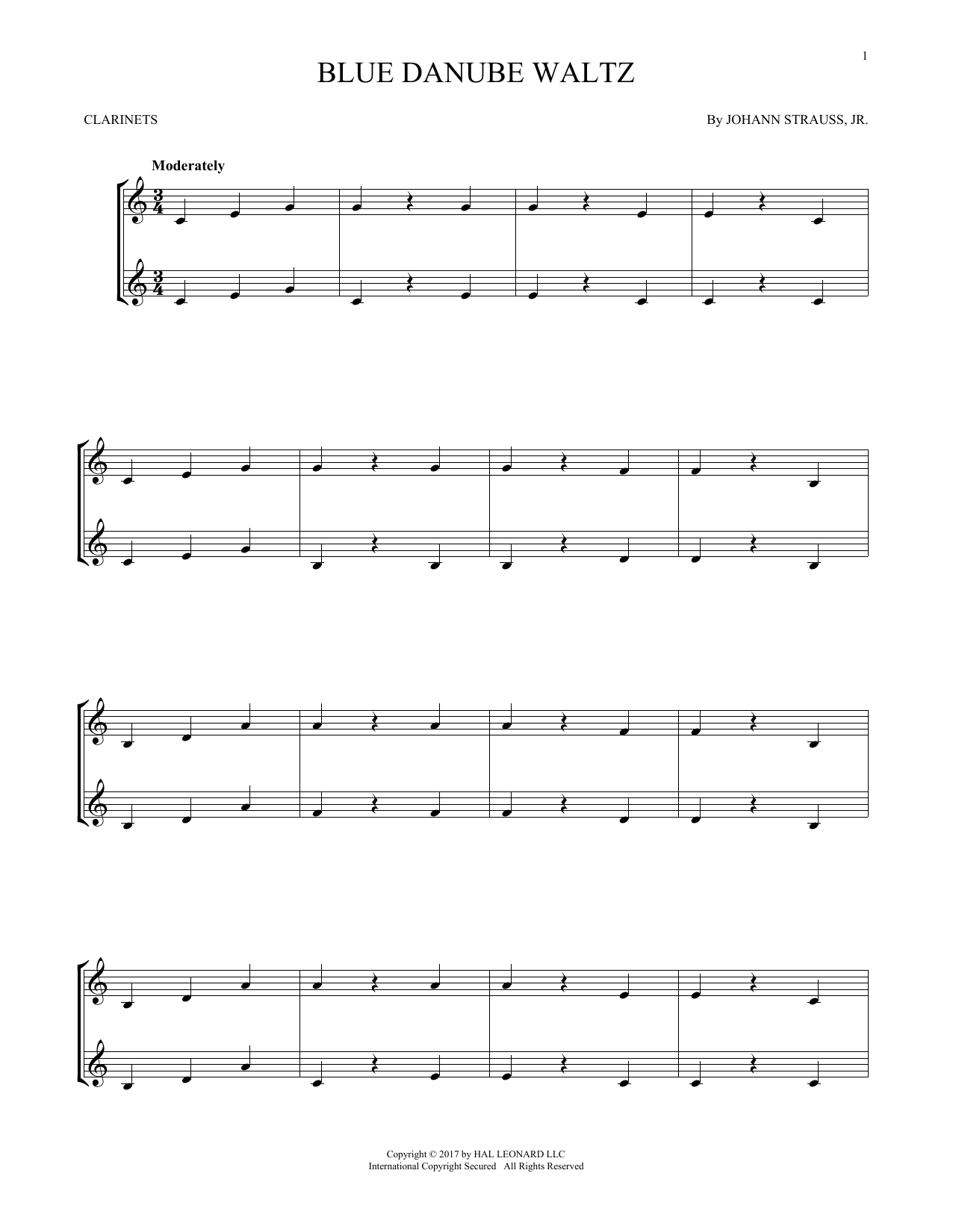 Product gallery: Page 1 of 1 The Beautiful Blue Danube, Op. 314, Johann Strauss II