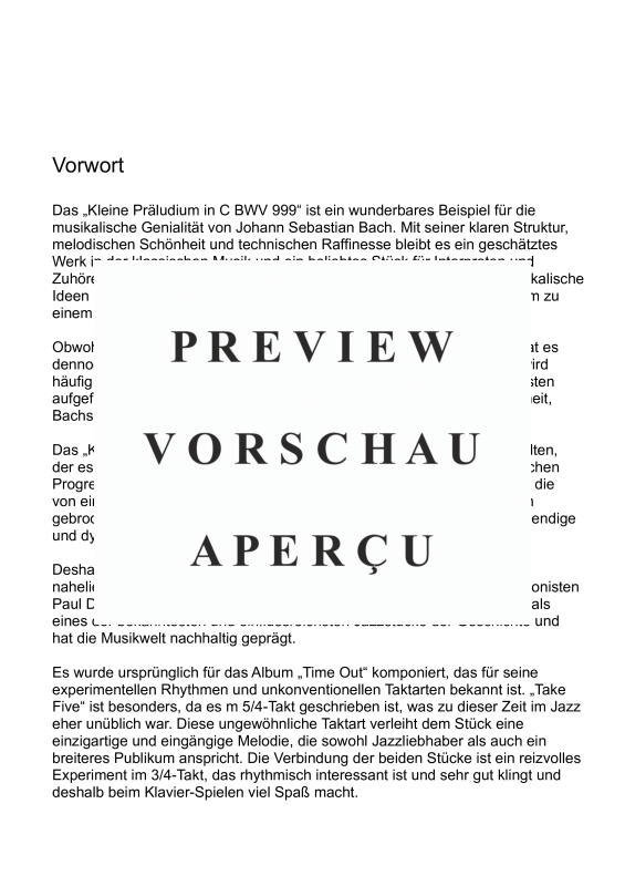 Product gallery: Page 5 of 6 Bach Takes Three, , Piano Solo