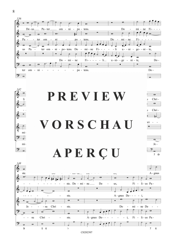 Produktgalerie: Seite 9 von 11 Missa brevis (Klassiker der Chormusik), , Gemischter Chor 5-stimmig und BC