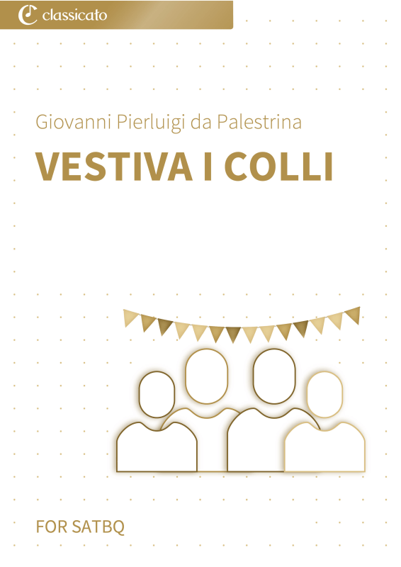 Produktbild zu: Vestiva i colli - A masterful madrigal of the Renaissance