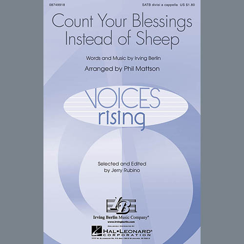 cover: Count Your Blessings Instead Of Sheep, Phil Mattson