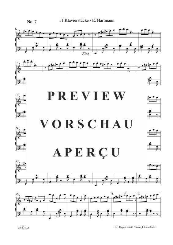 gallery: Klavierstücke No.1 , , (Klavier Solo)
