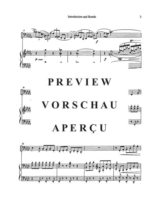 Produktgalerie: Seite 5 von 19 Introduction and Rondo , , (Tuba + Klavier)