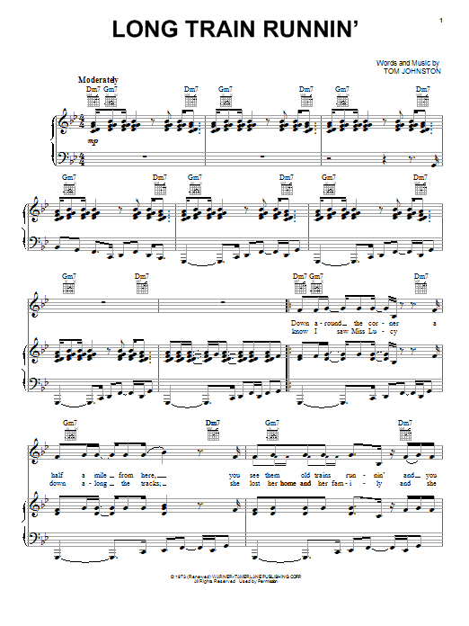 Produktgalerie: Seite 1 von 1 Long Train Runnin', The Doobie Brothers, Gesang, Gitarre, Klavier