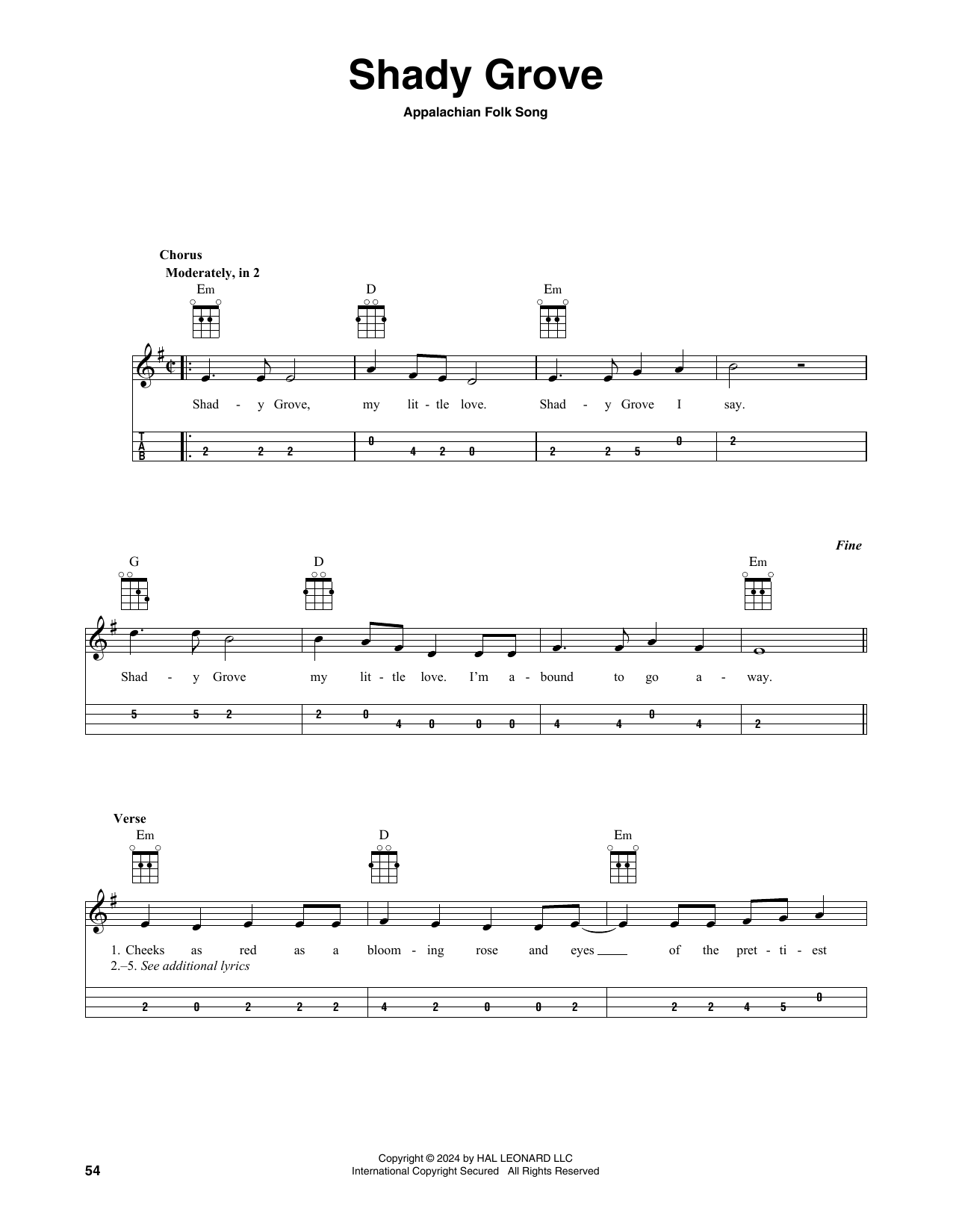 Produktbild zu: Shady Grove