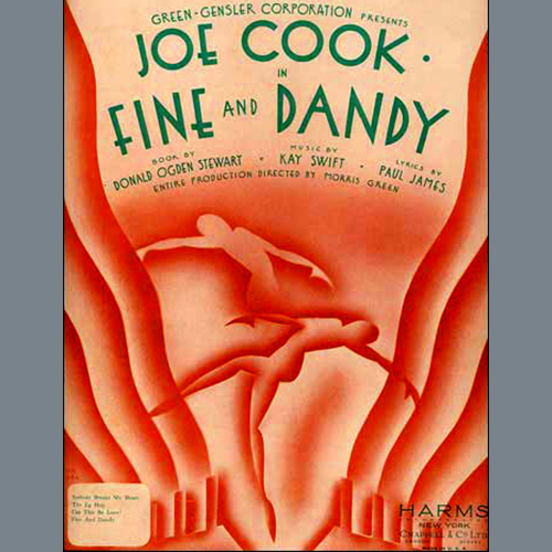 cover: Nobody Breaks My Heart (from the musical Fine and Dandy), Kay Swift & Paul James