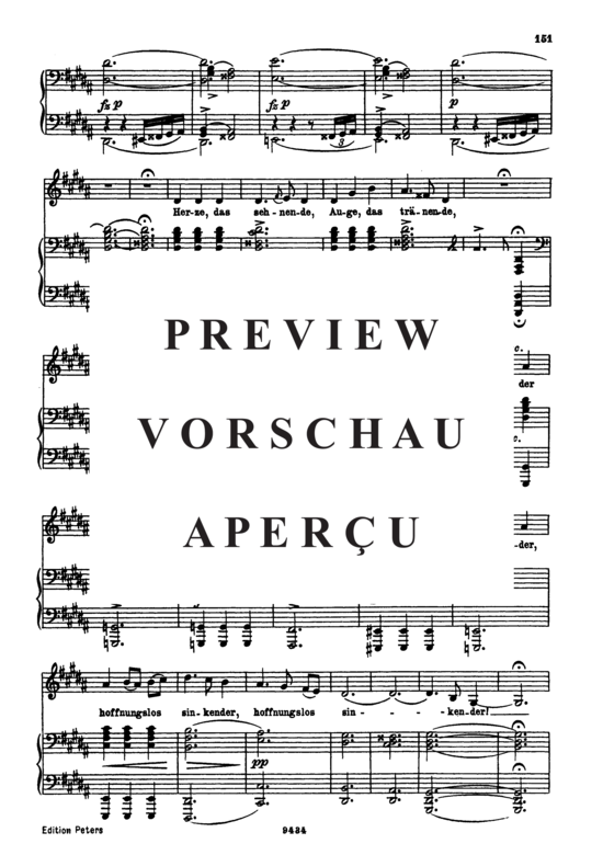 Product gallery: Page 3 of 6 In der Ferne D.957-6 (Schwanengesang), , Low Voice and Piano