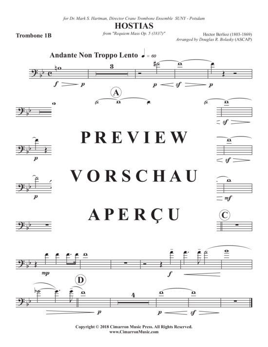 Product gallery: Page 10 of 13 Hostias , , (Trombone Ensemble)