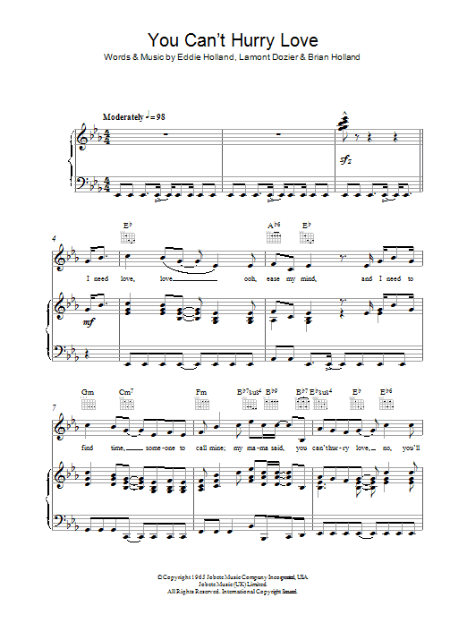 Produktgalerie: Seite 1 von 1 You Can't Hurry Love, Phil Collins, Gesang, Gitarre, Klavier