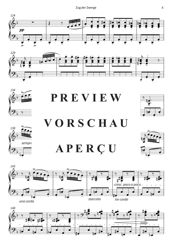 Product gallery: Page 9 of 11 Zug der Zwerge - Nr. 3 aus Lyrische Stücke, Buch 5, op. 54 , , Piano Solo