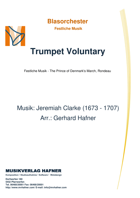 cover: Trumpet Voluntary, , (Großes Blasorchester)
