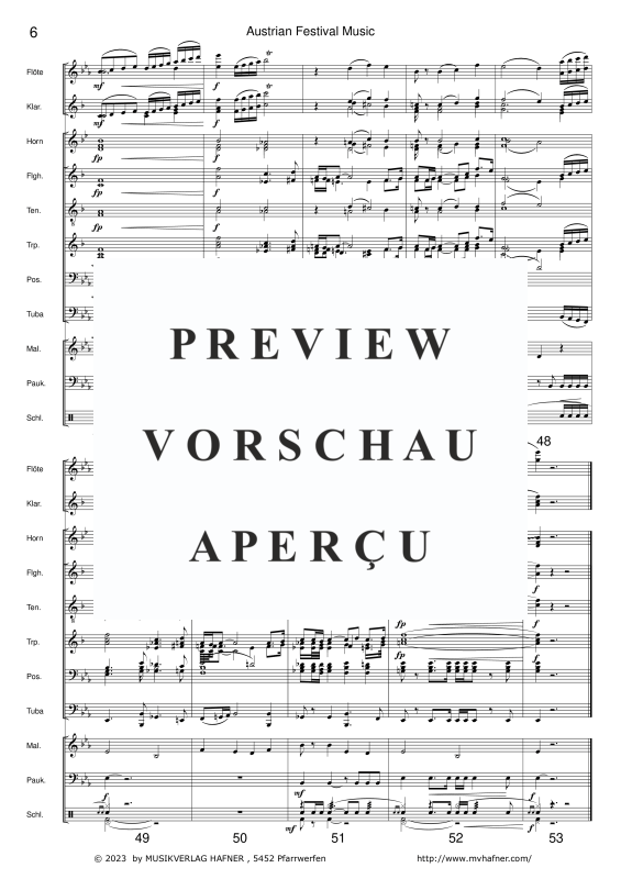 gallery: Austrian Festival Music, , (large wind orchestra)