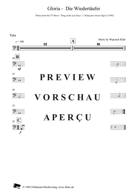 Product gallery: Page 4 of 6 König der letzten Tage - Gloria: Tuba, , 