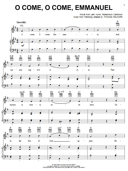 Produktbild zu: O Come, O Come Emmanuel