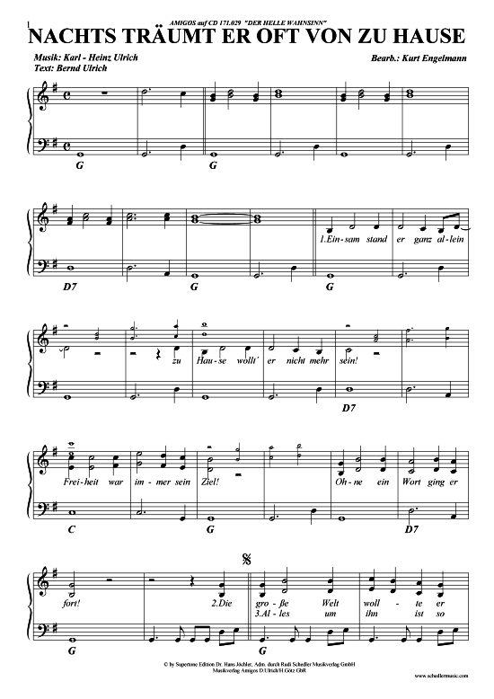 Produktbild zu: Nachts träumt er oft von zu Hause Amigos