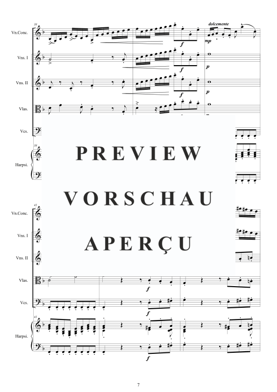 Product gallery: Page 8 of 11 Violin Concerto in D minor BWV 1052, , Mixed Ensemble: Violin, Strings and Harpsichord Bc