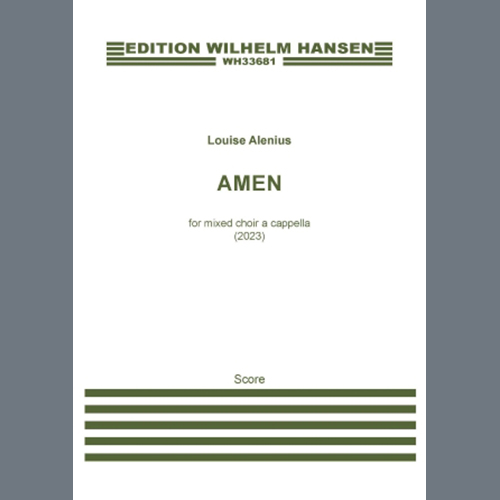 cover: Amen, Louise Alenius