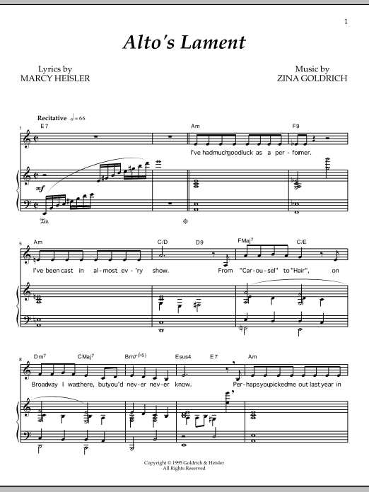 Produktbild zu: Alto's Lament