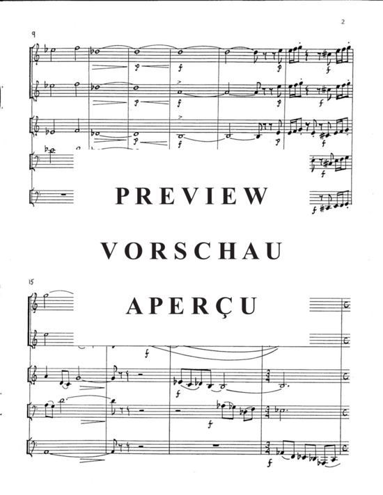 Produktgalerie: Seite 5 von 21 Concord , , (Blechbläser Quintett)