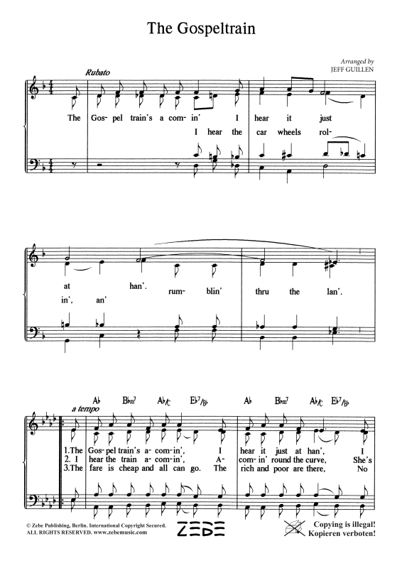 gallery: The Gospeltrain, , Gemischter Chor