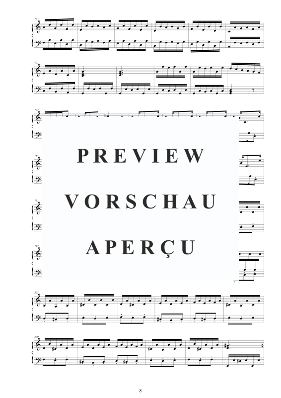 Produktgalerie: Seite 9 von 10 Cembalo Sonate Nr. 4 in A-Moll, Op.4, , Cembalo/Klavier Solo