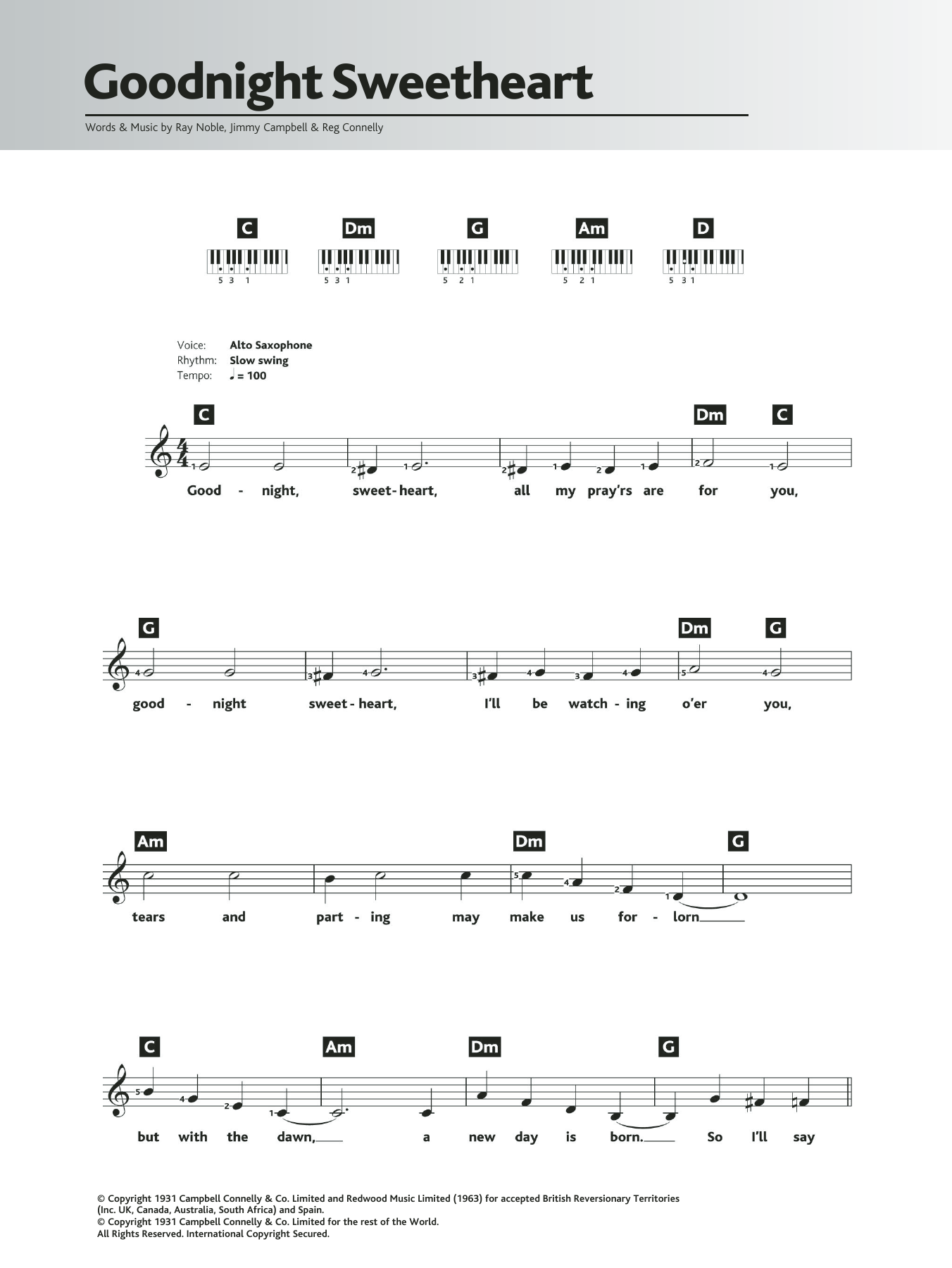 Product gallery: Page 1 of 1 Goodnight Sweetheart, Al Bowlly