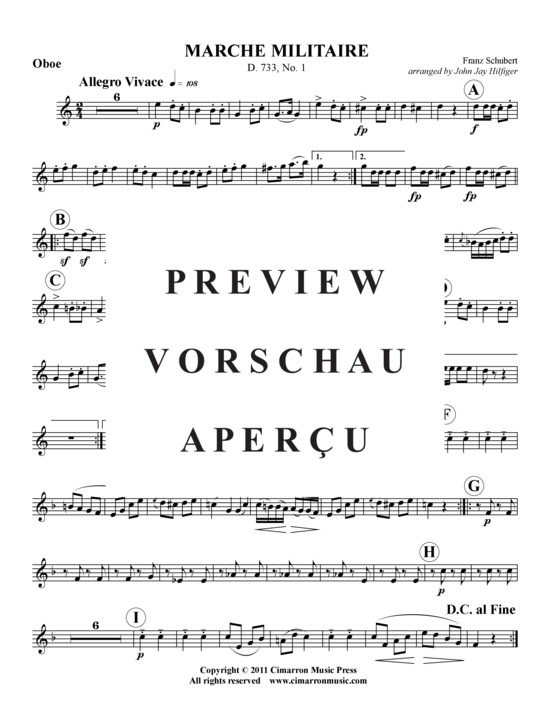 Produktgalerie: Seite 9 von 9 March Militaire , , (Holzbläser-Quintett)