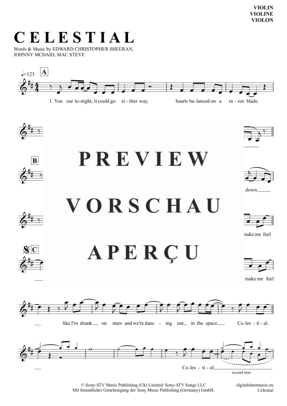 gallery: Celestial, Sheeran, Ed, Violine