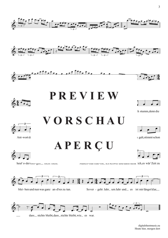 Produktgalerie: Seite 4 von 4 Heute Hier, Morgen Dort , Wader, Hannes, (Oboe)