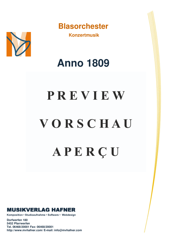 gallery: Anno 1809, , (large wind orchestra)