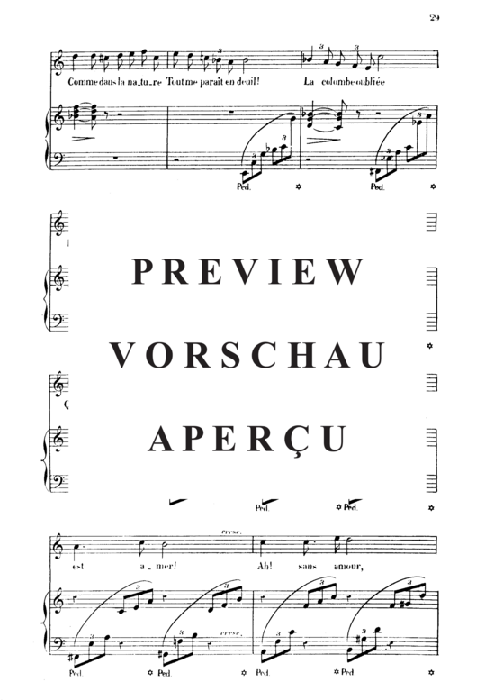 Product gallery: Page 4 of 6 La chanson du pêcheur Op.4 No.1, , High Voice and Piano