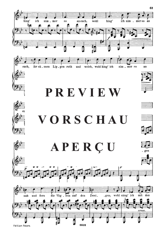 Product gallery: Page 6 of 10 Im Walde D.834, , Medium Voice and Piano