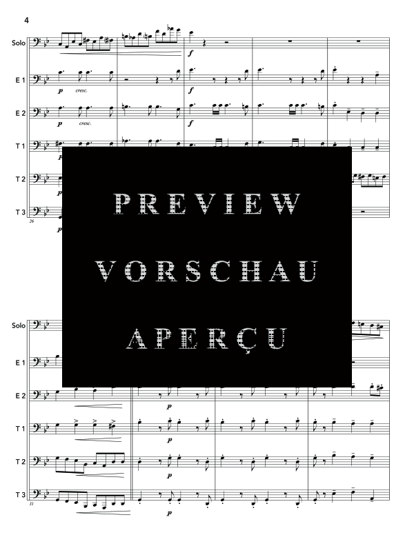 Product gallery: Page 8 of 11 Concert Etude, Op. 49, , (euphonium/tuba/trumpet solo and EETTT)