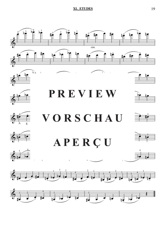 gallery: 40 Études for Violin , , (Geige Solo)